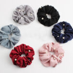 Creative rubber band fabric hair accessories hair ring - Image 2