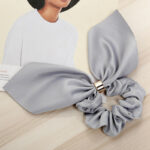 Bowknot Hair Tie Creative Metal Buckle Hair Rope Fabric Hair Accessories - Image 7