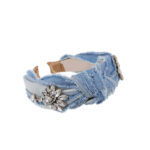 Brushed Denim Headband Hair Accessories - Image 6