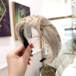 Korean hair accessories fairy mesh headband - Image 5