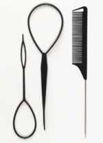 Hair Braiding Tools Comb Set Hairdressing Tress Device Hair Puller Pin Four-piece Set Household Modeling Tail Comb New - Image 7