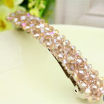 Four Rows Of Crystal Hair Clips, Spring Clips - Image 8