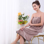 Wearable Bath Towels Buckle Elastic Lint - Image 2
