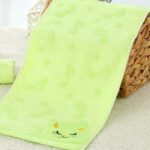 Bamboo Fiber Kitten Face Bath Towels - Image 7