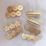 Letter clip hair accessories
