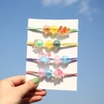 Girls tie hair rubber band hair accessories - Image 4
