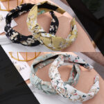 Floral Twisted Simple Fabric Hair Accessories - Image 2