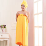 Microfiber Tube Top Bow To Wear Bath Towels - Image 6