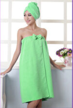 Microfiber Tube Top Bow To Wear Bath Towels - Image 9