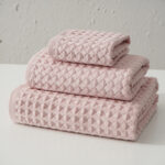 Pure Cotton Honeycomb 32 Bath Towels - Image 5