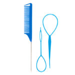 Hair Braiding Tools Comb Set Hairdressing Tress Device Hair Puller Pin Four-piece Set Household Modeling Tail Comb New - Image 8