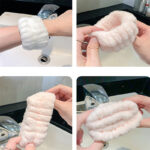 Wrist Washband Microfiber Wrist Wash Towel Band Wristbands For Washing Face Absorbent Wristbands Wrist Sweatband For Women Beauty Supplies Gadgets - Image 7