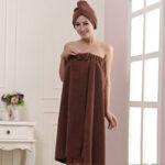 Microfiber Tube Top Bow To Wear Bath Towels - Image 10