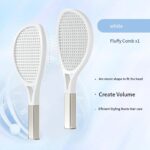 Hair Comb Tennis Racket Fluffy Combs High Skull Top Hair Artifact Airbag Cushion Massage Comb Barber Tools Hair Detangler Hairbrush For Thick Hair Self Cleaning Curly Hair Brush For Curly Hair - Image 4